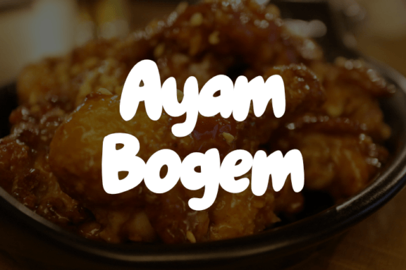 Ayam Bogem: The Versatile Display Font for Your Brand