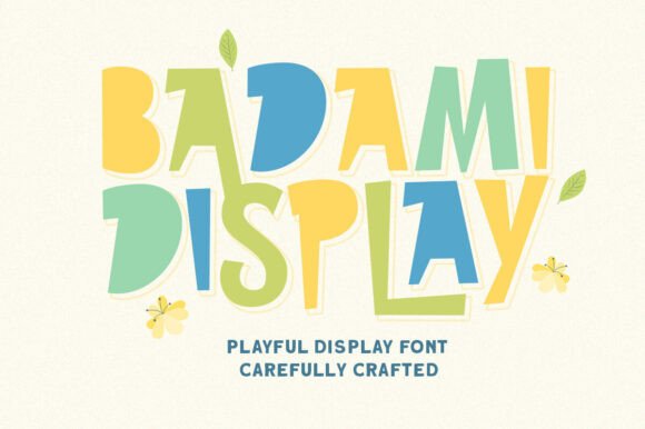 Badami: A New Display Font for Bold Branding Projects