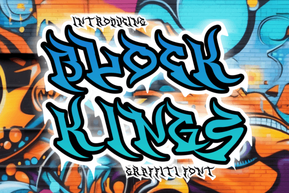 Block Kings: The Ultimate Graffiti Style Font Review