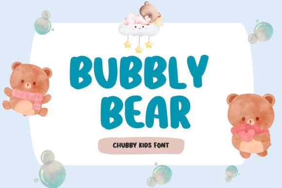 Bubbly Bear: The Perfect Font for Friendly Brand Identity