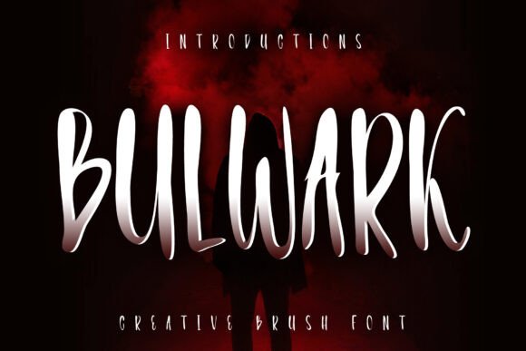 Bulwark: The Quirky Display Font for Cheerful Craft Projects