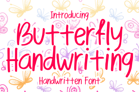 Butterfly Handwriting: A Skinny Script for Elegant Brand Identity