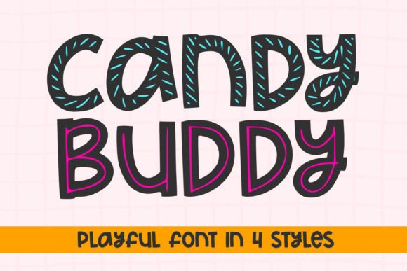 Candy Buddy: The Playful Display Font for Bold Campaigns