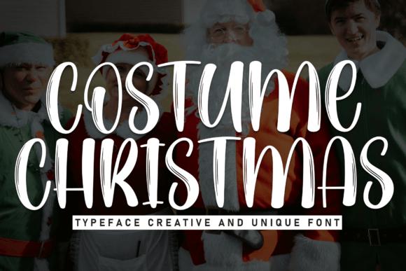 Costume Christmas Typeface: A Designer’s Guide to Festive Branding