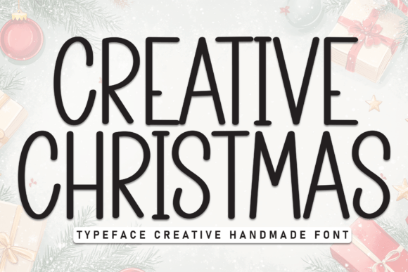 Creative Christmas: The Playful Display Font for Festive Digital Branding