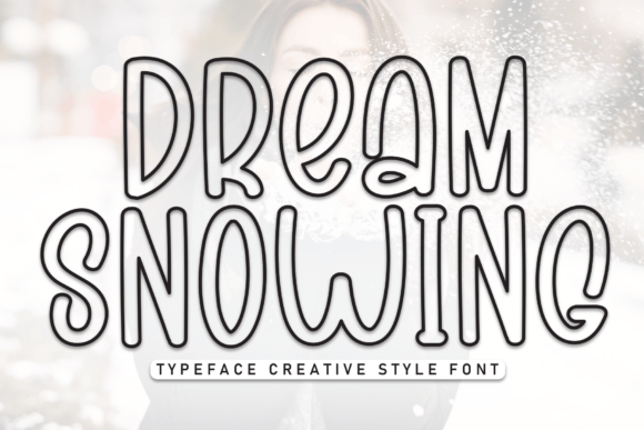 Dream Snowing: The Handwritten Display Font for Charming Brand Visuals