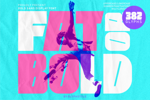 Fatbold: A Premium Display Font for Bold Editorial Design