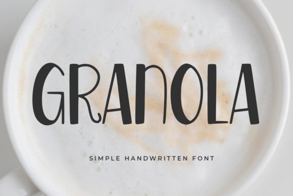 Granola: The Friendly Display Font for Bold Campaigns