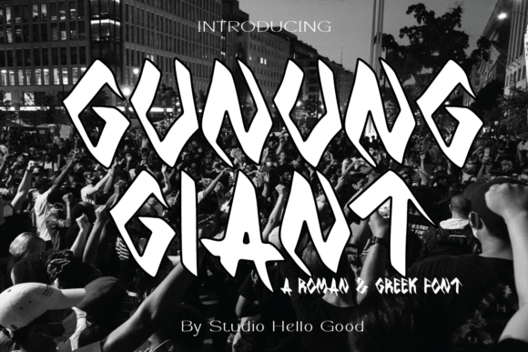 Gunung Giant: The Classical Typeface for Premium Brand Identity