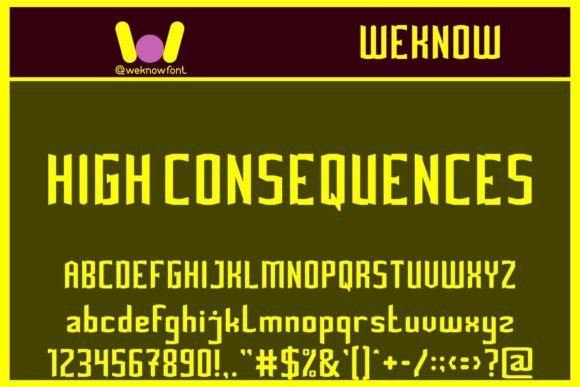 High Consequences: A Modern Gothic Typeface for Editorial Design