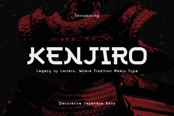 Kenjiro: The Perfect Display Font for Elevating Your Brand Identity