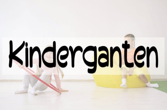 Kinderganten: A Handwritten Display Font for Festive Digital Branding