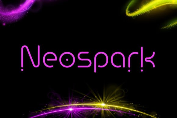Neospark: A Futuristic Display Font for Modern Editorial Design
