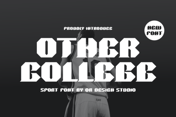 Other College: A Bold Display Font for Modern Design