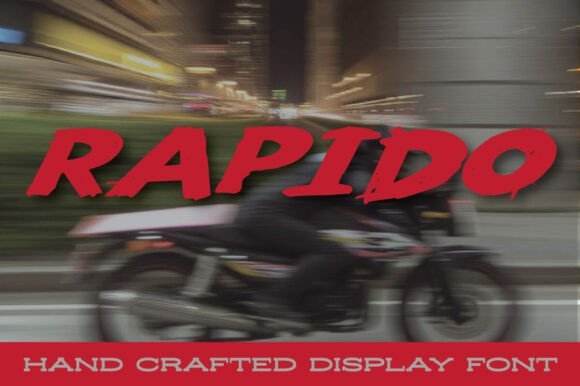 Rapido: The Dynamic Display Font for Modern Editorial Design