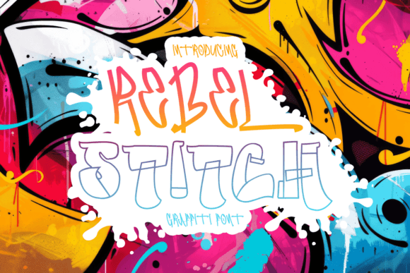 Rebel Stitch Typeface Review: Urban Branding and Creative Identity