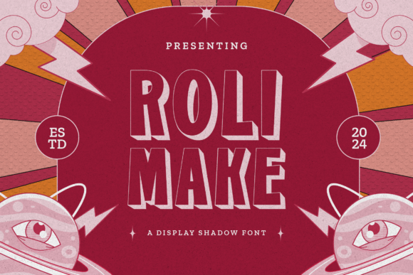 Rolimake: The Ultimate Shadow Display Font