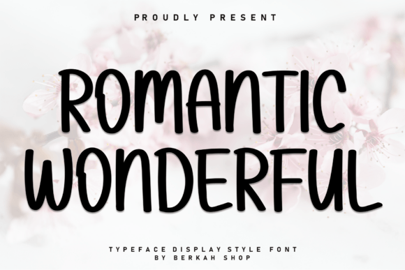 Romantic Wonderful: A Handwritten Display Font for Makers