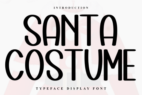 Santa Costume: The Premium Display Font for Festive Campaigns