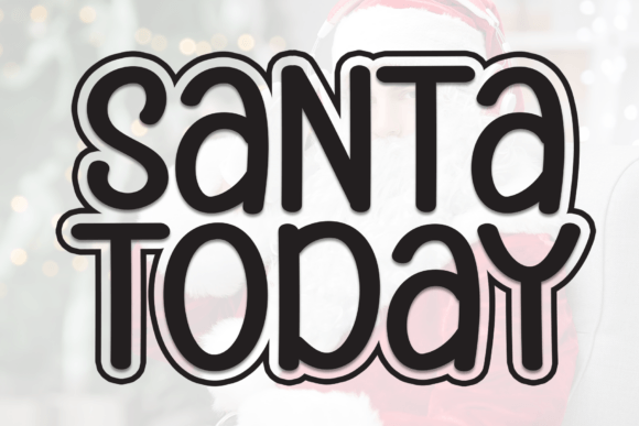 Santa Today Free Download: A Sweet Display Font for Your Next Project