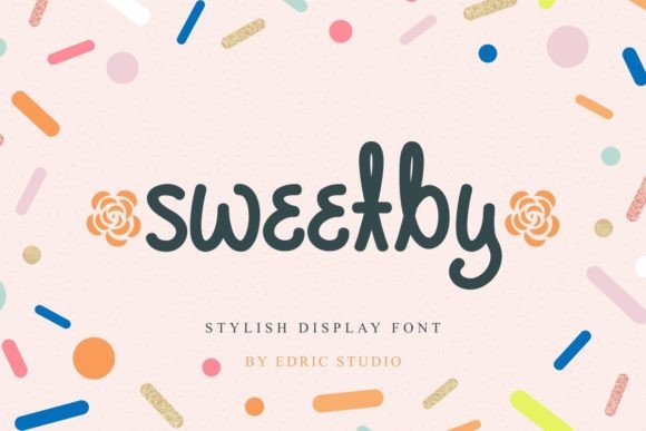 Sweetby: A Playful Display Typeface for Modern Editorial Design
