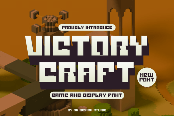 Victory Craft: The Bold Display Typeface for Modern Web Design