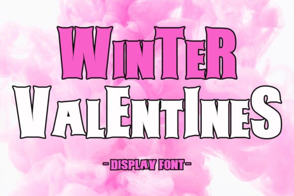 Winter Valentines: The Cheerful Display Typeface for Joyful Campaigns
