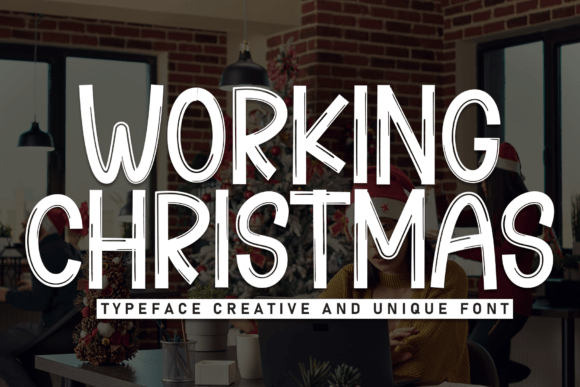 Working Christmas: The Perfect Handwritten Font for Small Business Branding